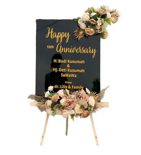 Papan Bunga Akrilik Tumbak Ulas